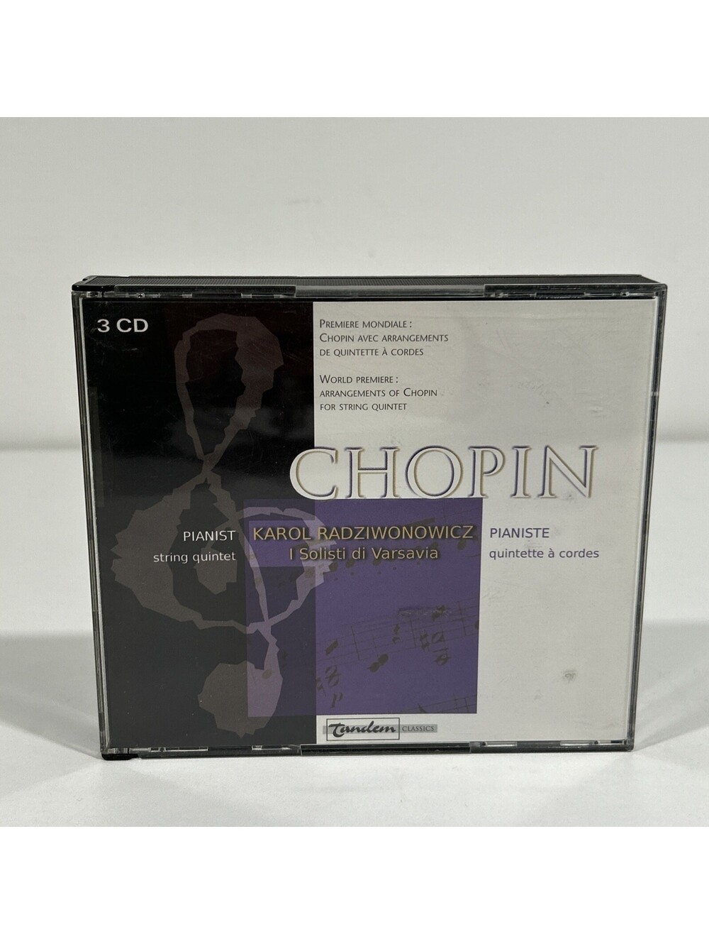 CHOPIN Arrangements for String Quartet String Quintet 3-CD Set